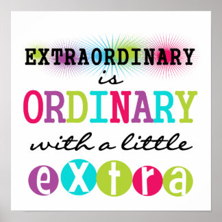 Extraordinary Poster