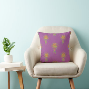 Extraordinary Spiritual Symbol Pattern 2 Cushion