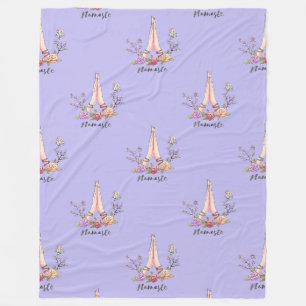 Extraordinary Spiritual Symbol Pattern 4 Fleece Blanket