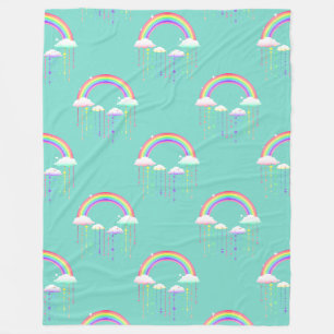 Extraordinary Spiritual Symbol Pattern 7 Fleece Blanket