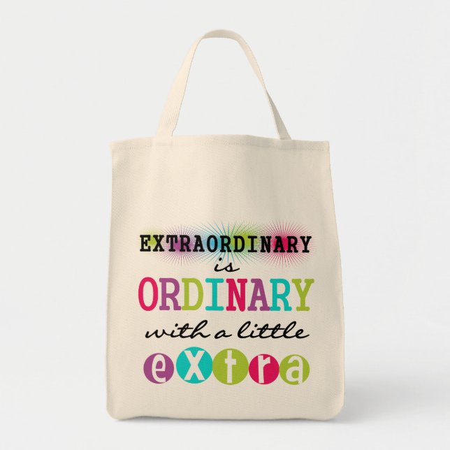Extraordinary Tote Bag (Front)