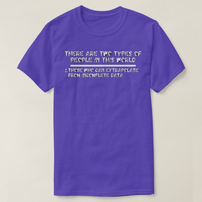 Extrapolate T ShirtData Science Shirt521 T-Shirt (Design Front)