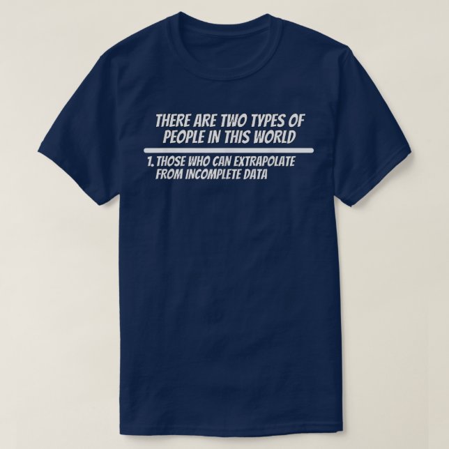 Extrapolate T ShirtData Science Shirt523 T-Shirt (Design Front)