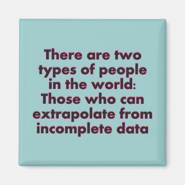 Extrapolate This... Magnet (Front)