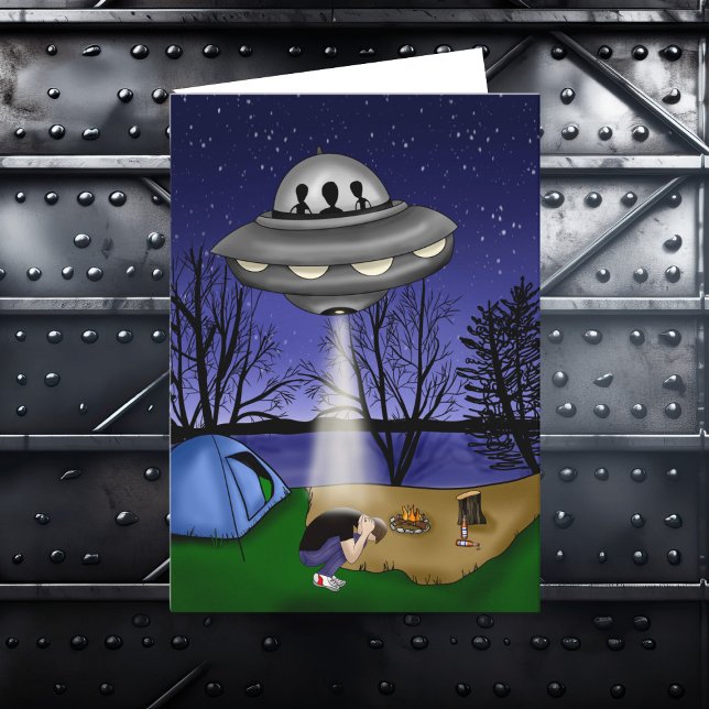 Extraterrestrial Abduction Day is March 20th   Card (Creator Uploaded)