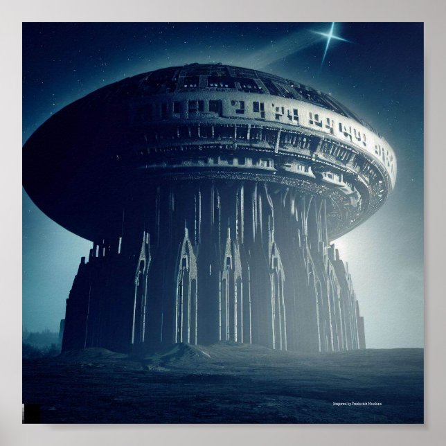 Extraterrestrial Cathedral Poster (Front)