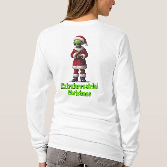Extraterrestrial Christmas T-Shirt (Back)