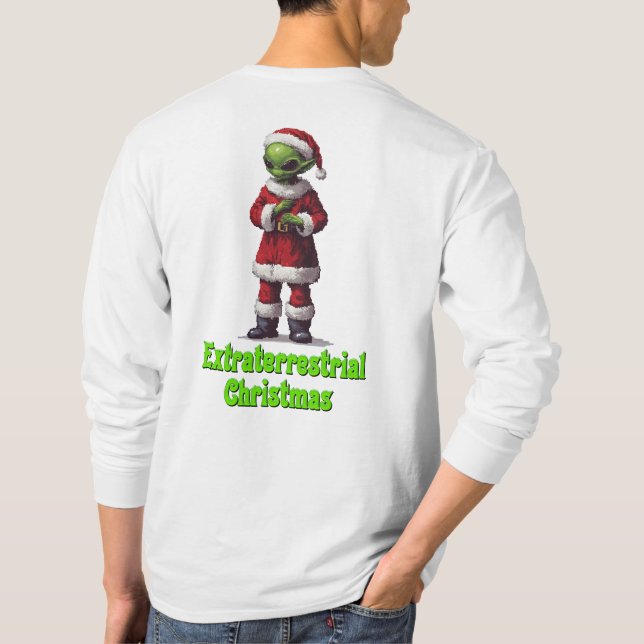 Extraterrestrial Christmas T-Shirt (Back)