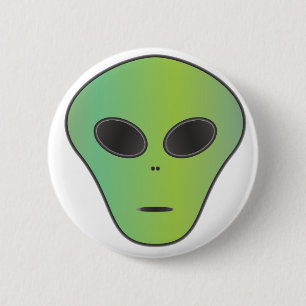 Extraterrestrial life 6 cm round badge