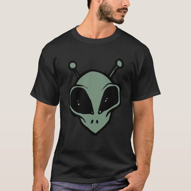 Extraterrestrial Life Roswell Grey Men Women Teen  T-Shirt (Front)