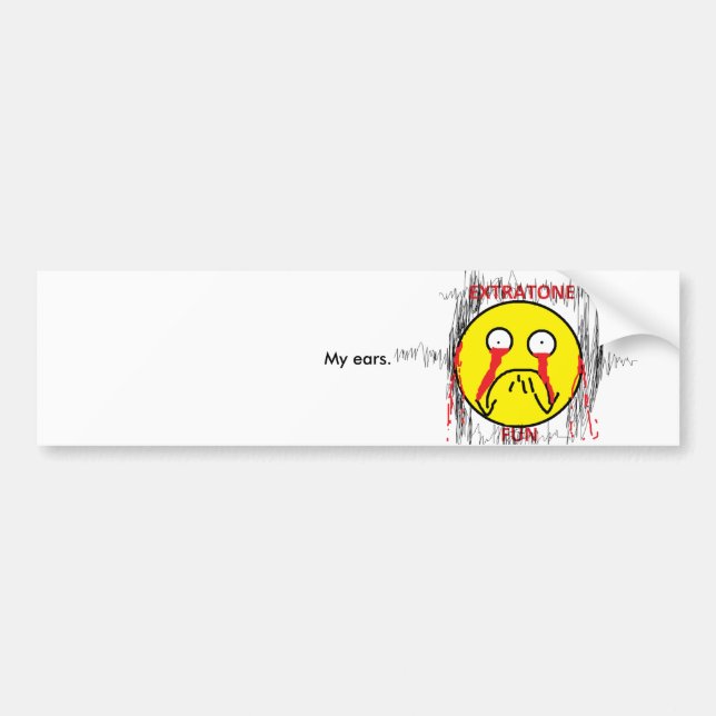 Extratone Fun Bumber Sticker (Front)
