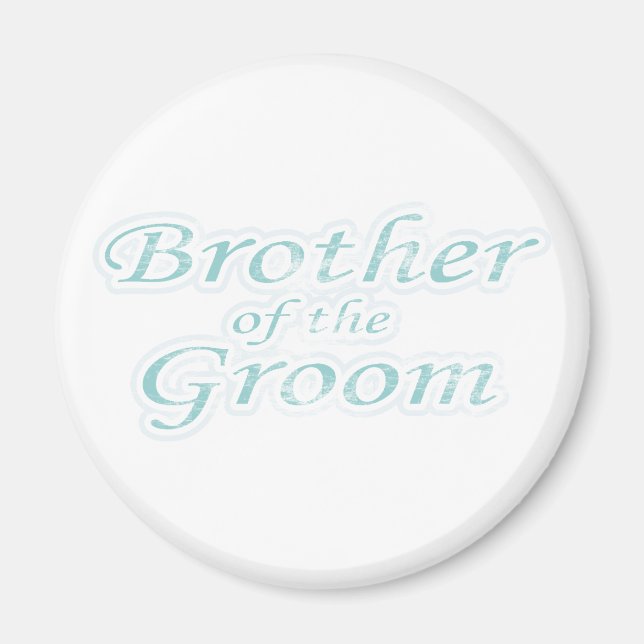 Extravaganza Brother of Groom Magnet (Front)