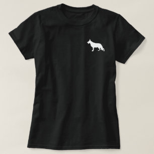 Extrem minimal 2 German Shepherd Dog illustrations T-Shirt