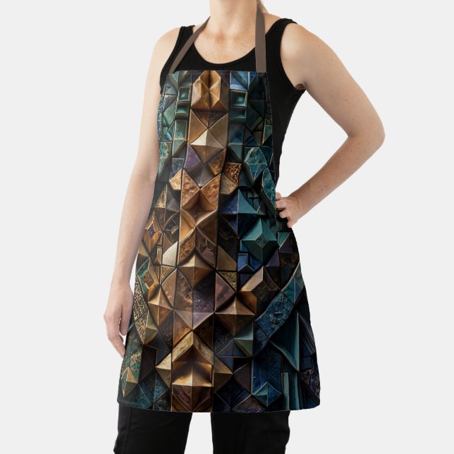 Extreme 3D Vertical Mosaic Apron (Insitu)