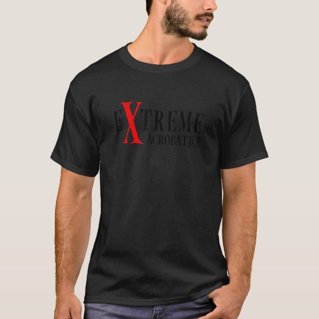 Extreme Acrobatics Gymnast Gymnastics Acrobat Acro T-Shirt (Front)
