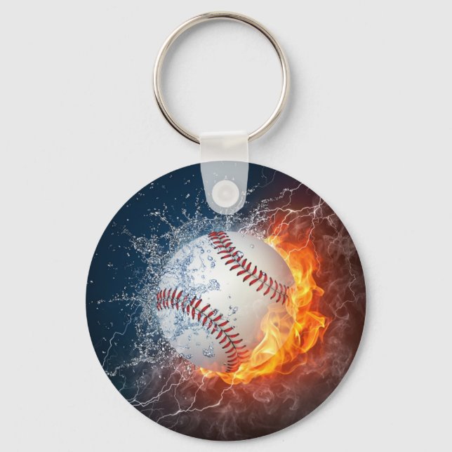 Extreme Baseball Key Ring (Front)