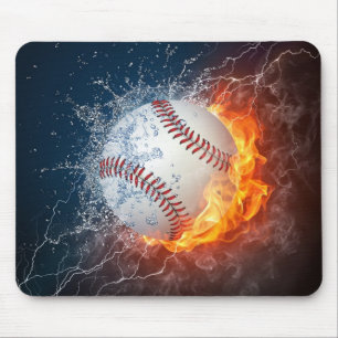 Extreme Baseball Mouse Pad
