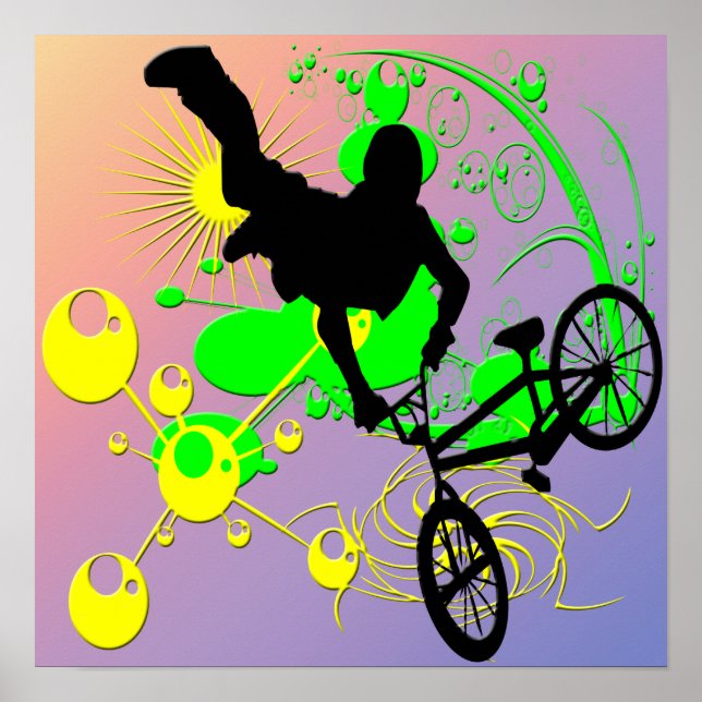 Extreme Biking Poster (Front)