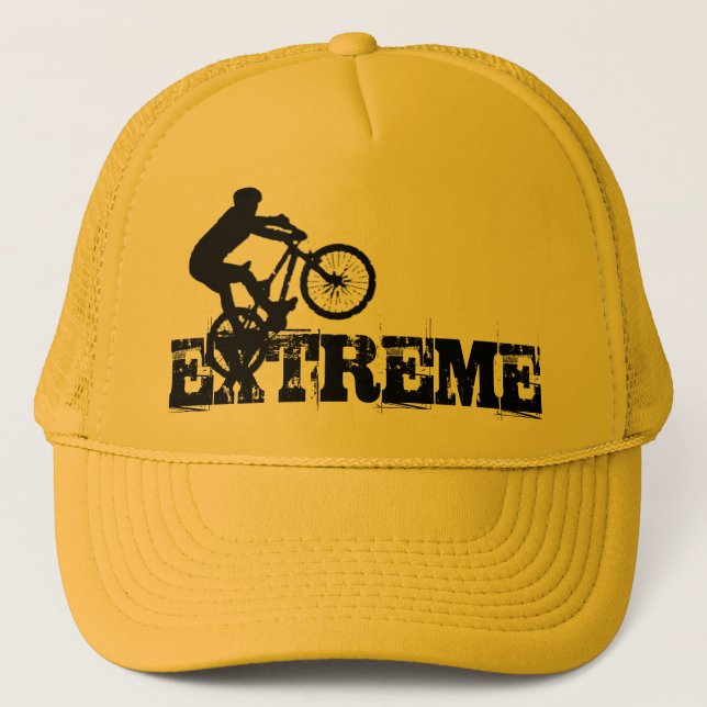 Extreme Biking Trucker Hat!! Hat (Front)