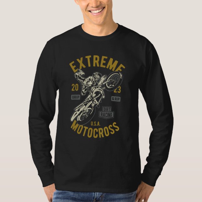 Extreme Dirt Bike Motocross Rider 2023 2 T-Shirt (Front)