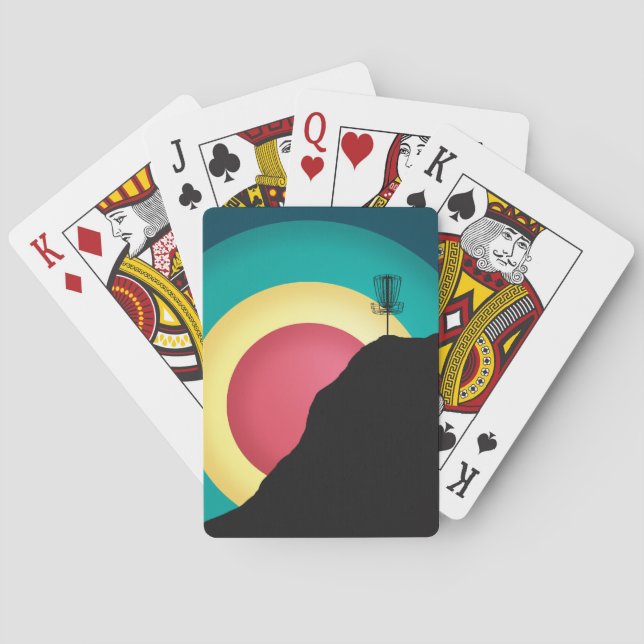 Extreme Disc Golf Playing Cards (Back)