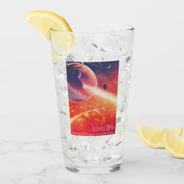 Extreme Hot Air Balloon on Volcanic Hellscape Glass (Front Ice)