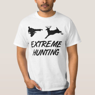 Extreme Hunting Karate Kick Deer T-Shirt