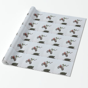 Extreme Motocross Wrapping Paper