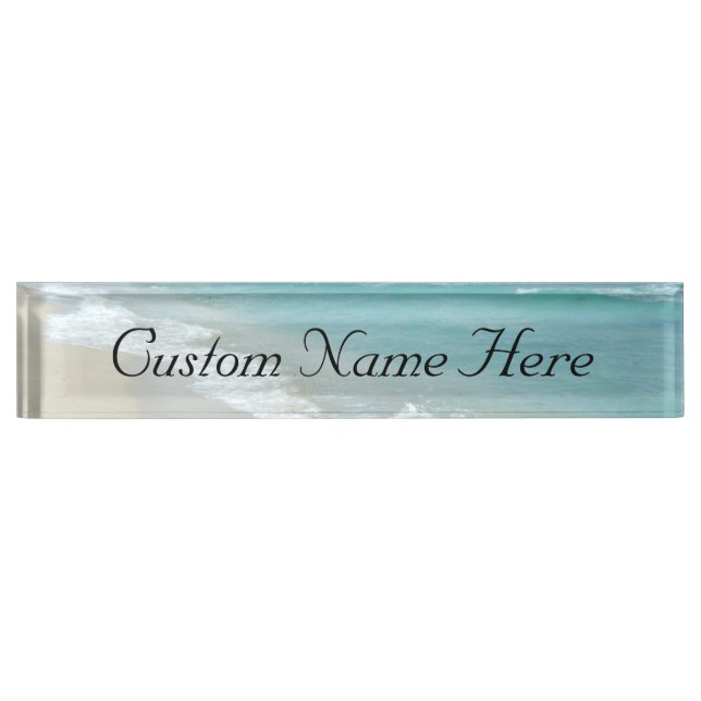 Extreme Relaxation Beach View Nameplate (Front)