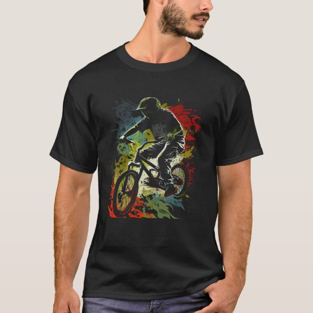 Extreme Rider BMX  Graphic for Men Women Boys Girl T-Shirt (Front)