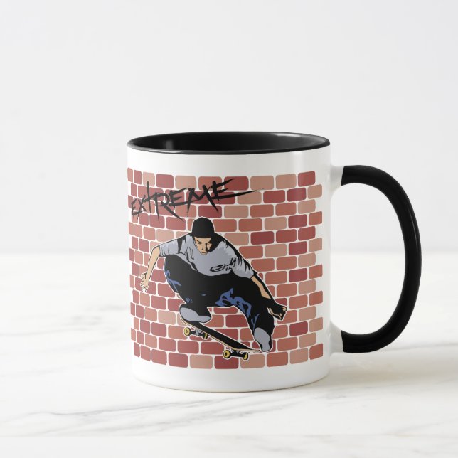 Extreme Skateboarding mug (Right)