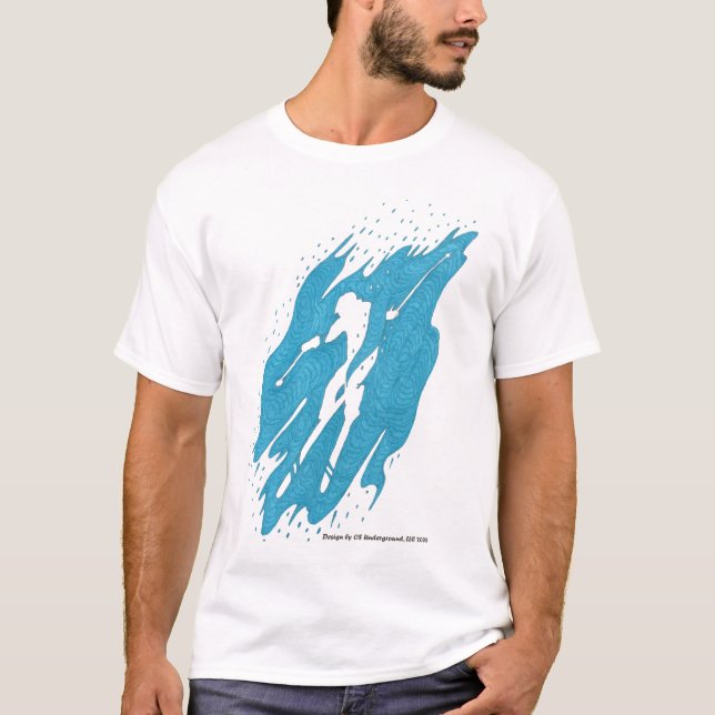 Extreme Skiing T-Shirt (Front)