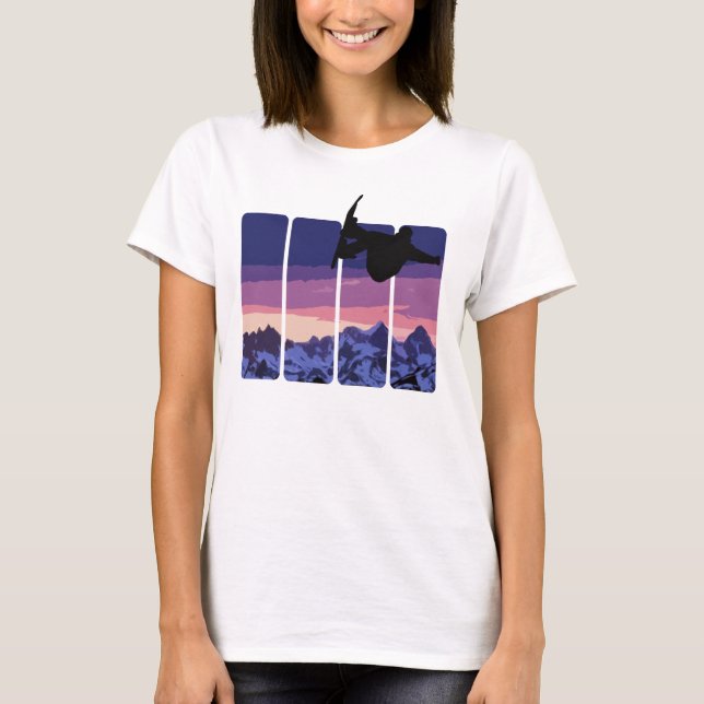 Extreme Snowboarding T-Shirt (Front)