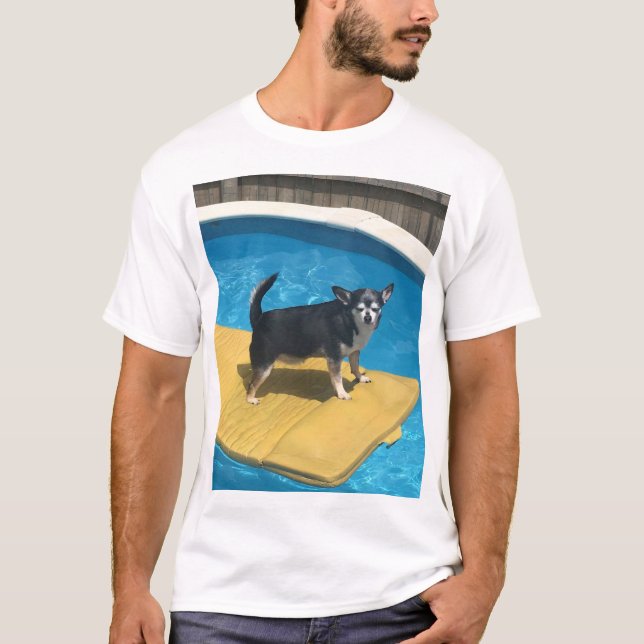 Extreme Surfer Doggo T-Shirt (Front)
