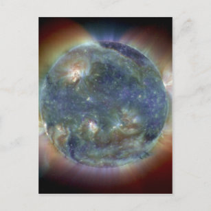 Extreme Ultraviolet Sun NASA Postcard