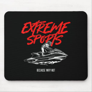 Extreme water sports jet ski jetski jet skier ocea mouse pad