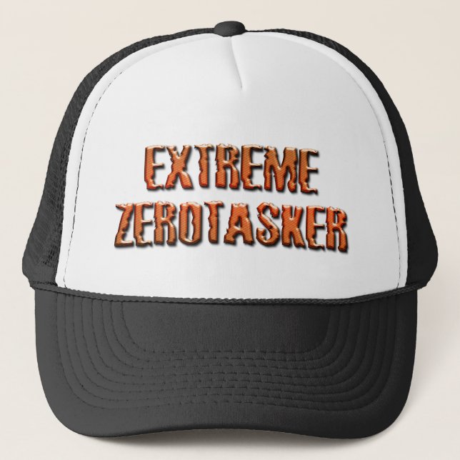 Extreme Zerotasker Trucker Hat (Front)