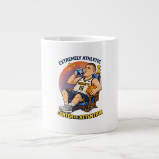 Extremely Athletic Centre of Attention Funny Sport Large Coffee Mug