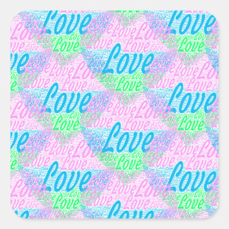 Extremely beautiful sticker. square sticker