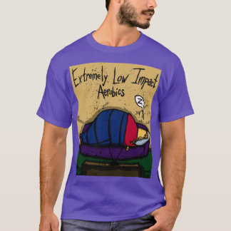Extremely Low Impact Aerobics Yoga Cartoon T-Shirt