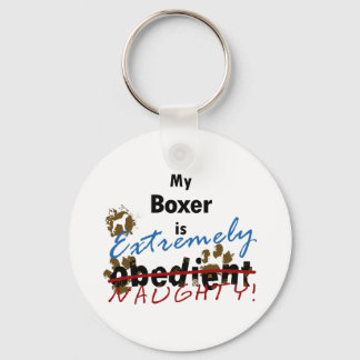 Extremely Naughty Boxer Key Ring
