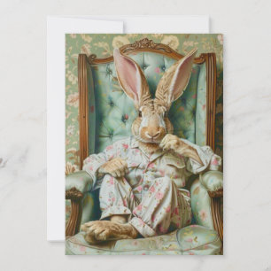 Extremely Sophisticated Rabbit Card