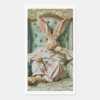 Extremely Sophisticated Rabbit Guest Towels Napkin