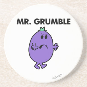 Extremely Unhappy Mr. Grumble Coaster