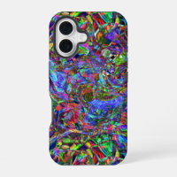 Exuberant Colour Flowing Abstract