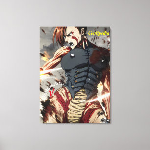 Exuberant Creepy, Crawly Wall Canvas Print