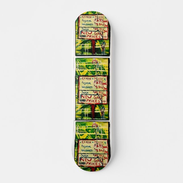 EXXON MOBILE SKATEBOARD (Front)