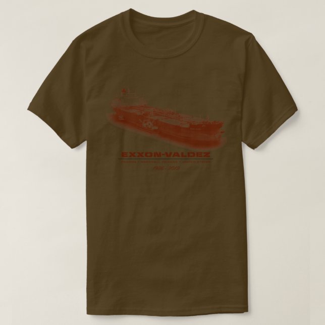 Exxon Valdez T-Shirt (Design Front)