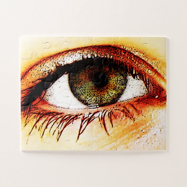 Eye 11x14 30pc jpcna jigsaw puzzle (Horizontal)