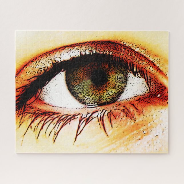 Eye 16x20 520pc jpcnm jigsaw puzzle (Horizontal)